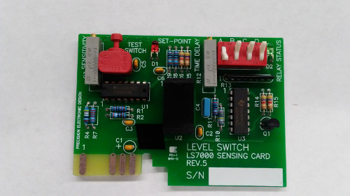 level switch sensing card
